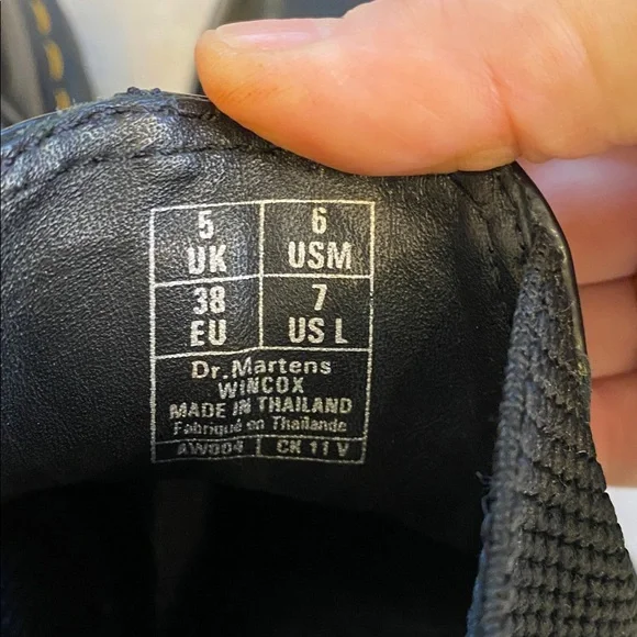 Dr. Martens Wincox smooth buckle Boots Sz 6 - Picture 7 of 13